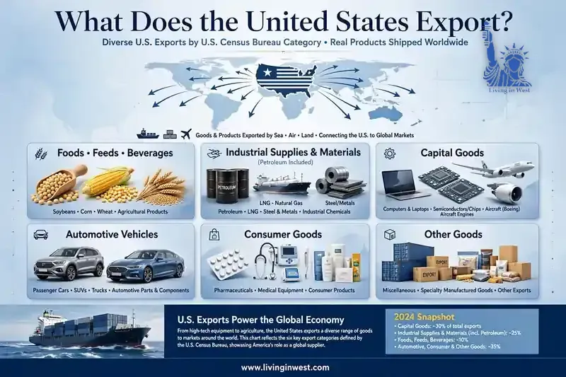 USA Export 5-Year Growth (2021–2025): Top Products & Export Data