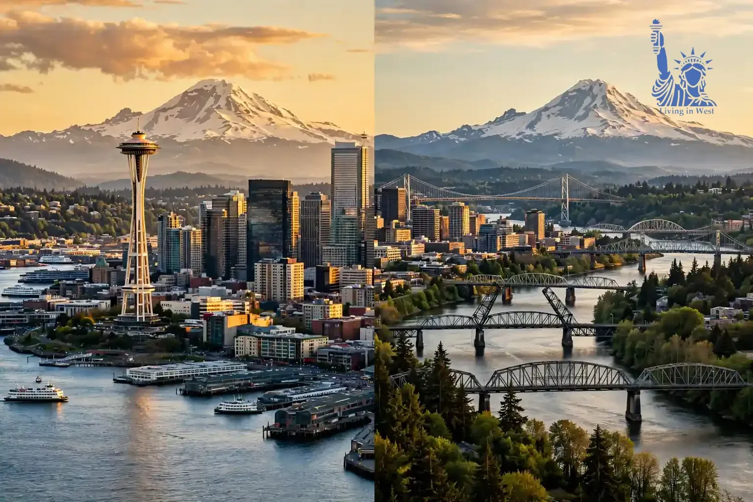Seattle vs Portland 2026: Cost of Living, Housing, Taxes, Jobs and Lifestyle