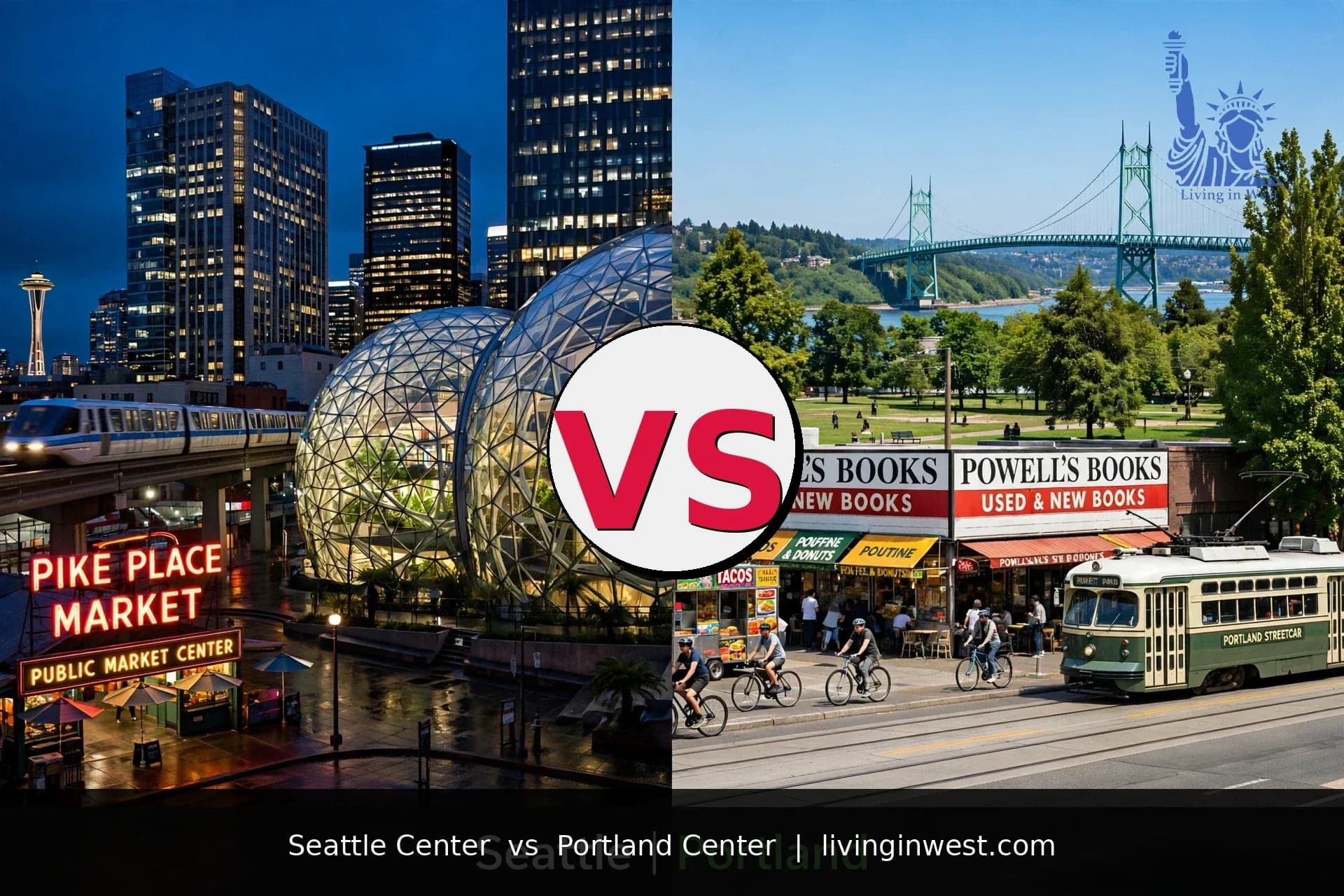 Seattle vs Portland 2026: Cost of Living, Housing, Taxes, Jobs and Lifestyle