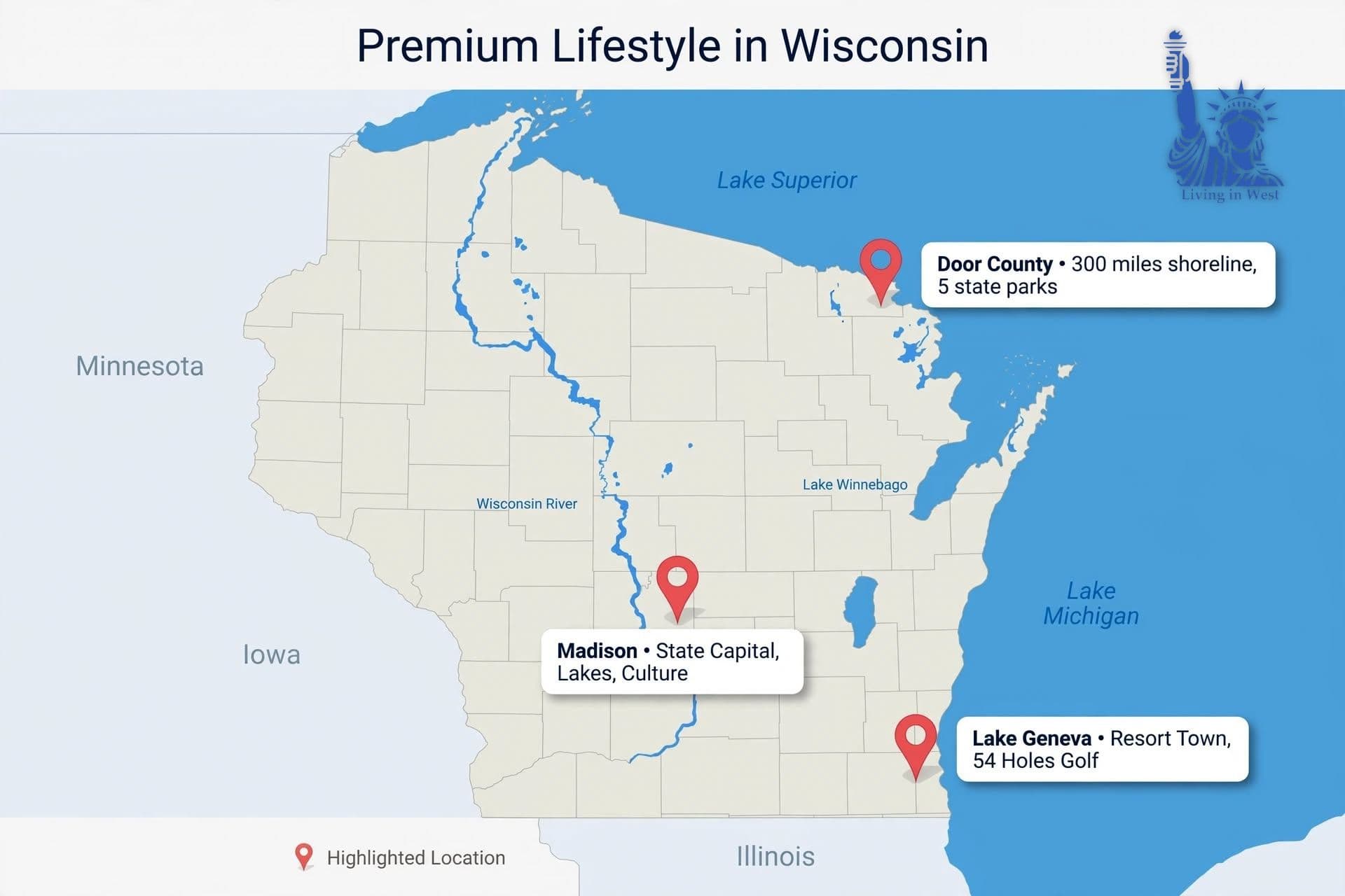 Wisconsin 2026: Premium Lifestyle, Business, Housing, Education, Healthcare & Safety Guide