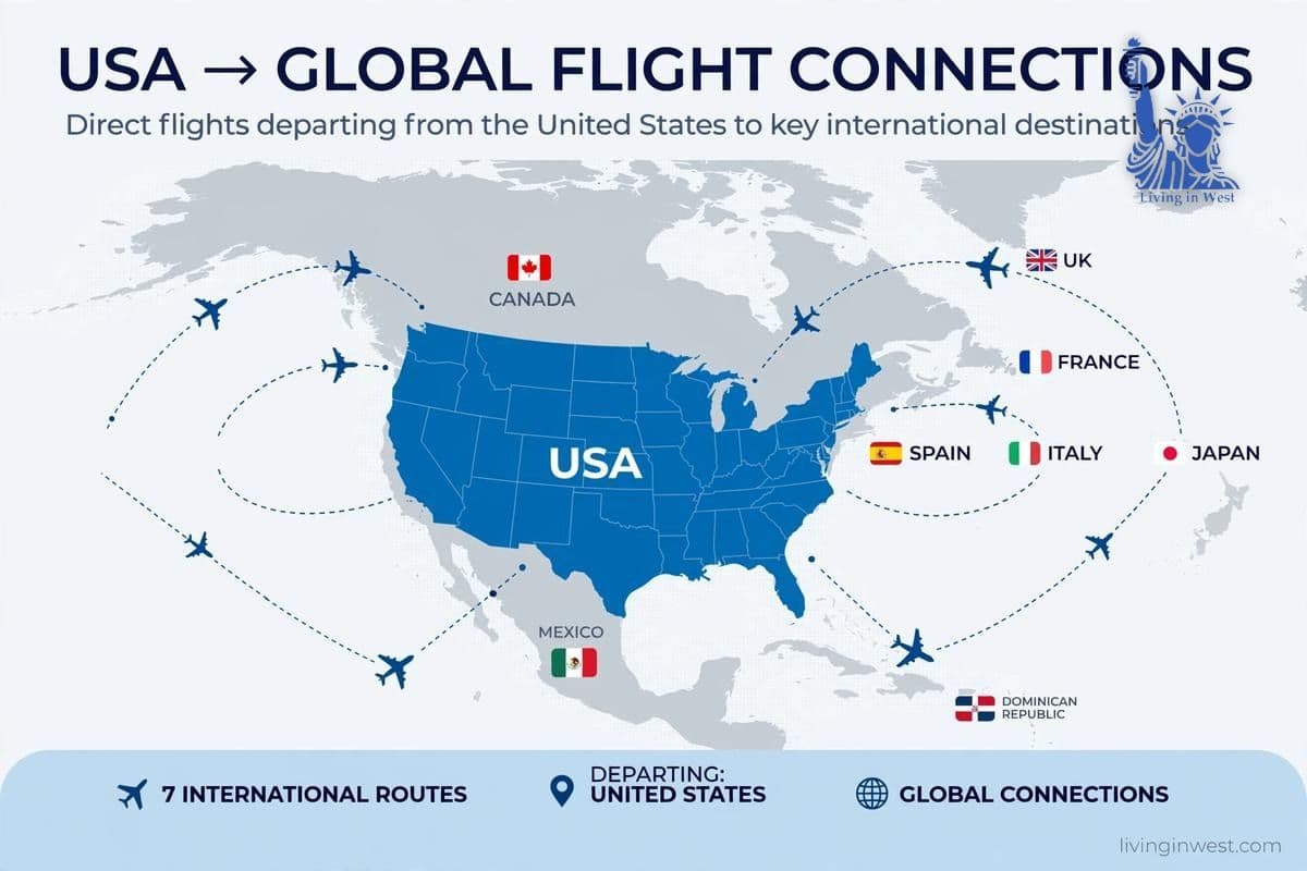 Most Popular International Destinations for American Travelers