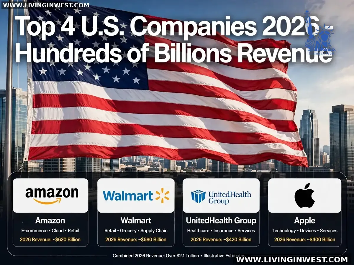 4 U.S. Companies Generating Hundreds of Billions in Revenue in 2026